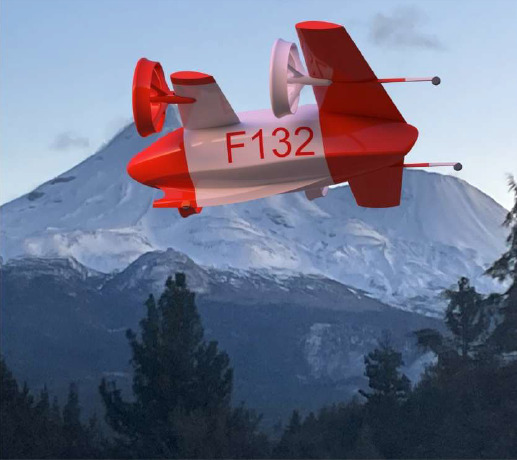 Semi-Autonomous Aerial Fire Suppression (AFS) diagram